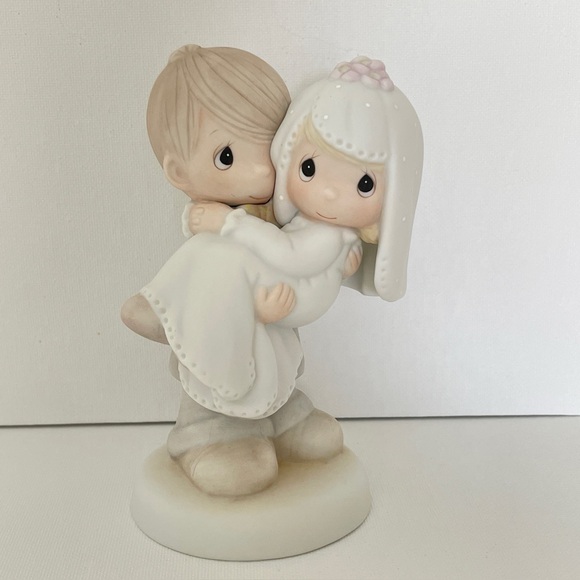 Precious Moments Other - Vintage Precious Moments Bride and Groom Wedding Figurine “Bless You Two”